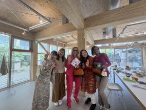 ランチ後の写真